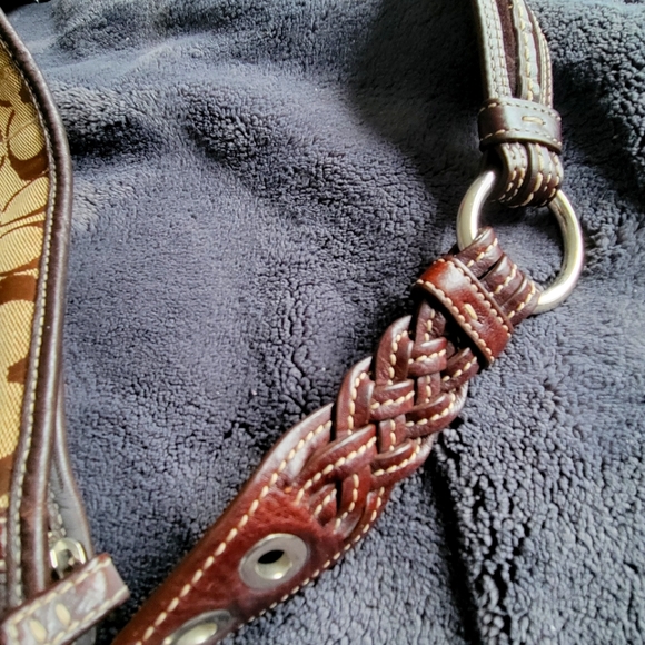 Coach Purse, Hobo Style, Brown - Picture 4 of 6